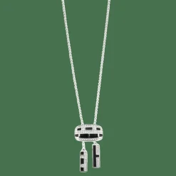 MAUBOUSSIN - LE VICE et LA VERTU- Collier "Le Vice" or blanc et diamants