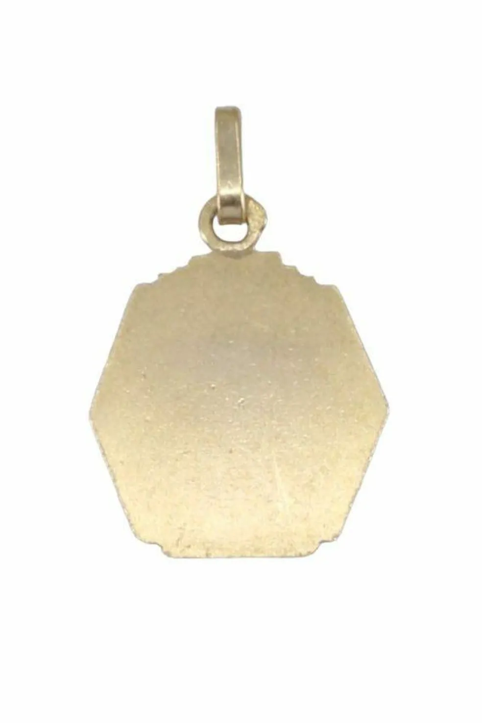 Médaille ancienne Vierge or jaune