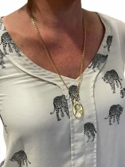 MÉDAILLE VIERGE ART-DÉCO SIGNÉE SELLIER