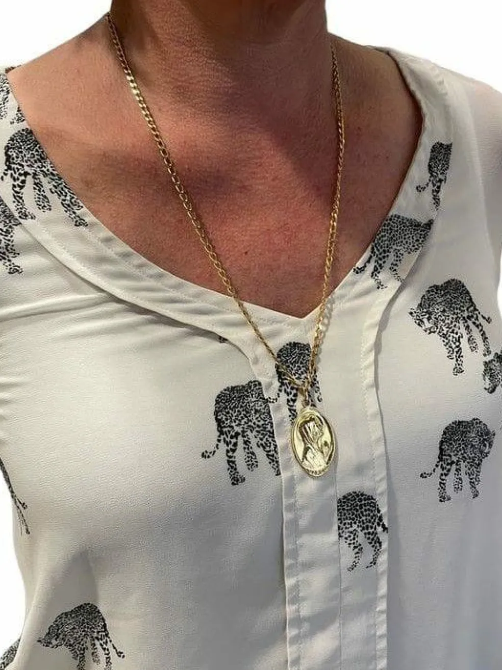 MÉDAILLE VIERGE ART-DÉCO SIGNÉE SELLIER