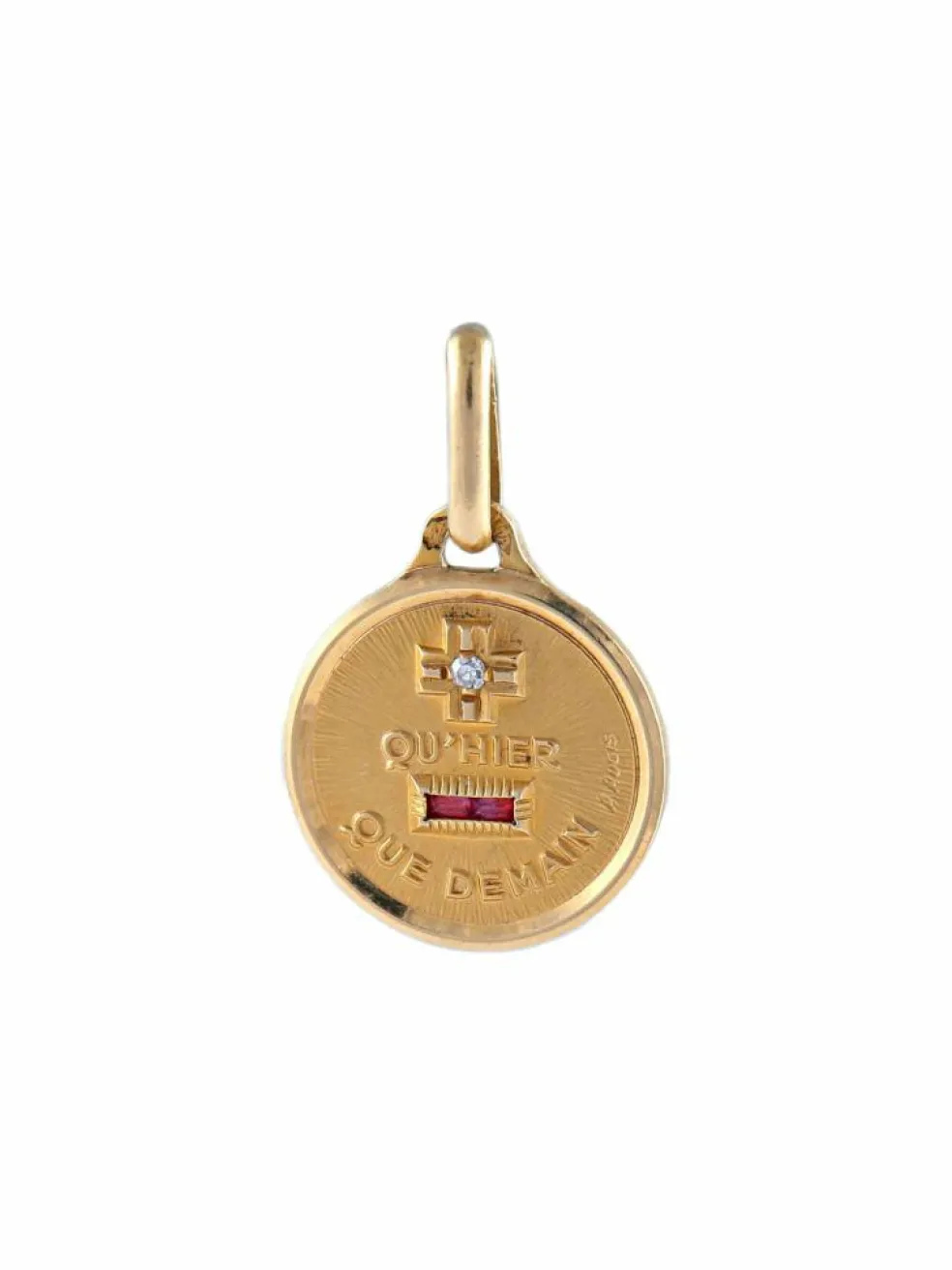 Médaille Amour A.Augis, Plus qu’hier moins que demain