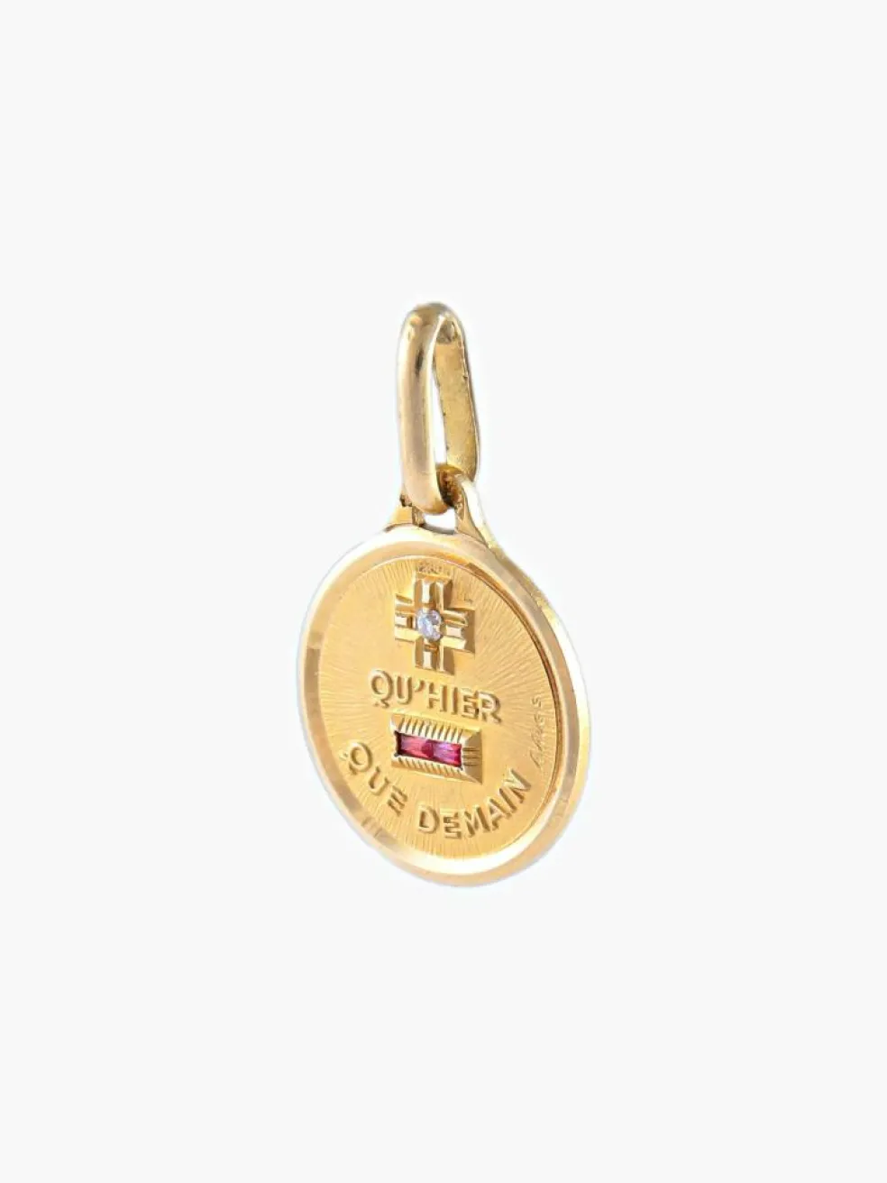 Médaille Amour A.Augis, Plus qu’hier moins que demain