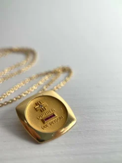 Médaille Amour Augis , Diamant et Rubis