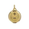 Médaille Amour Augis "L'originale" Or jaune "Plus qu’hier moins que demain"