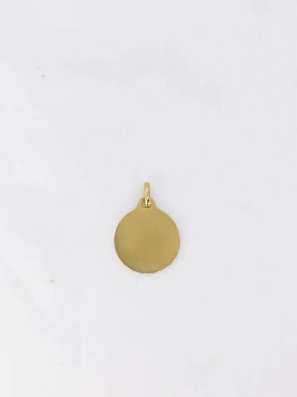 Médaille Amour Augis "L'originale" Or jaune "Plus qu’hier moins que demain"