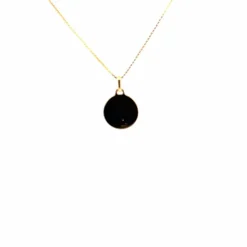 Médaille Amour Or Jaune 18k & Diamant