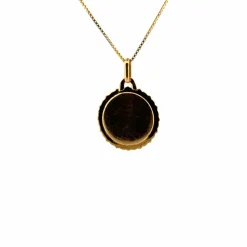 Médaille Amour Or Jaune 18k & Diamant