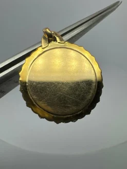 Médaille Amour Or Jaune 18k & Diamant