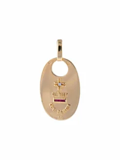 Médaille Amour Ovale A.Augis, Plus qu’hier moins que demain