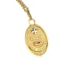 Médaille Amour ovale Plus qu’hier moins que demain, Augis