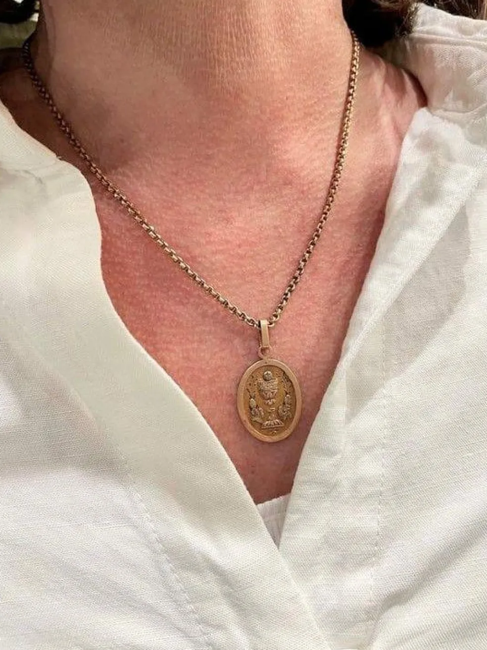 MÉDAILLE ANCIEN CALICE