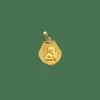 Médaille ancienne ange Raphaël en or jaune