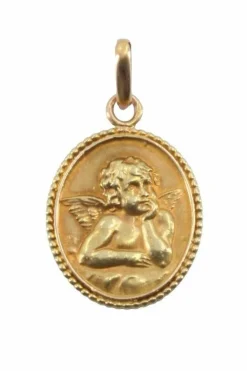 MÉDAILLE ANCIENNE ANGE RAPHAËL