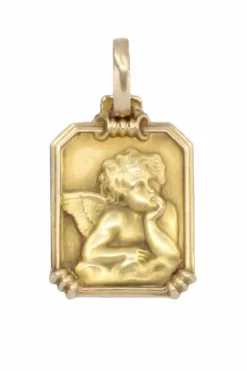 MÉDAILLE ANCIENNE ANGE RAPHAËL