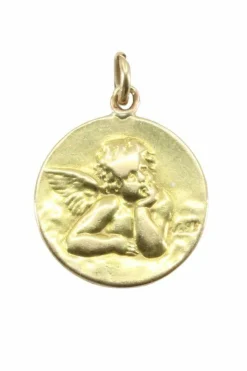 MÉDAILLE ANCIENNE ANGE RAPHAËL