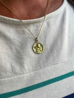 MÉDAILLE ANCIENNE ANGE RAPHAËL