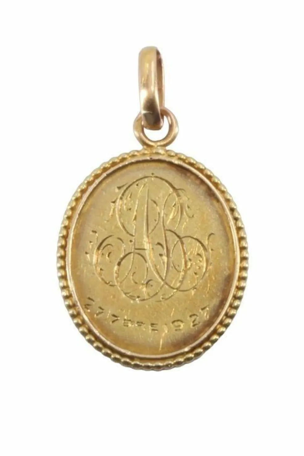 MÉDAILLE ANCIENNE ANGE RAPHAËL