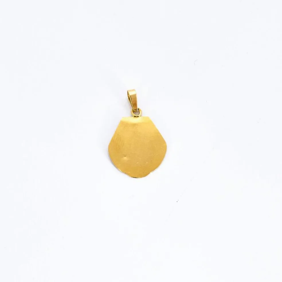 Médaille ancienne ange Raphaël en or jaune