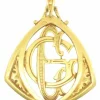 MÉDAILLE ANCIENNE MONAGRAMME
