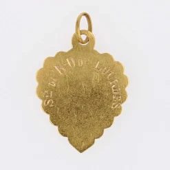 Médaille ancienne Notre Dame de Lourdes