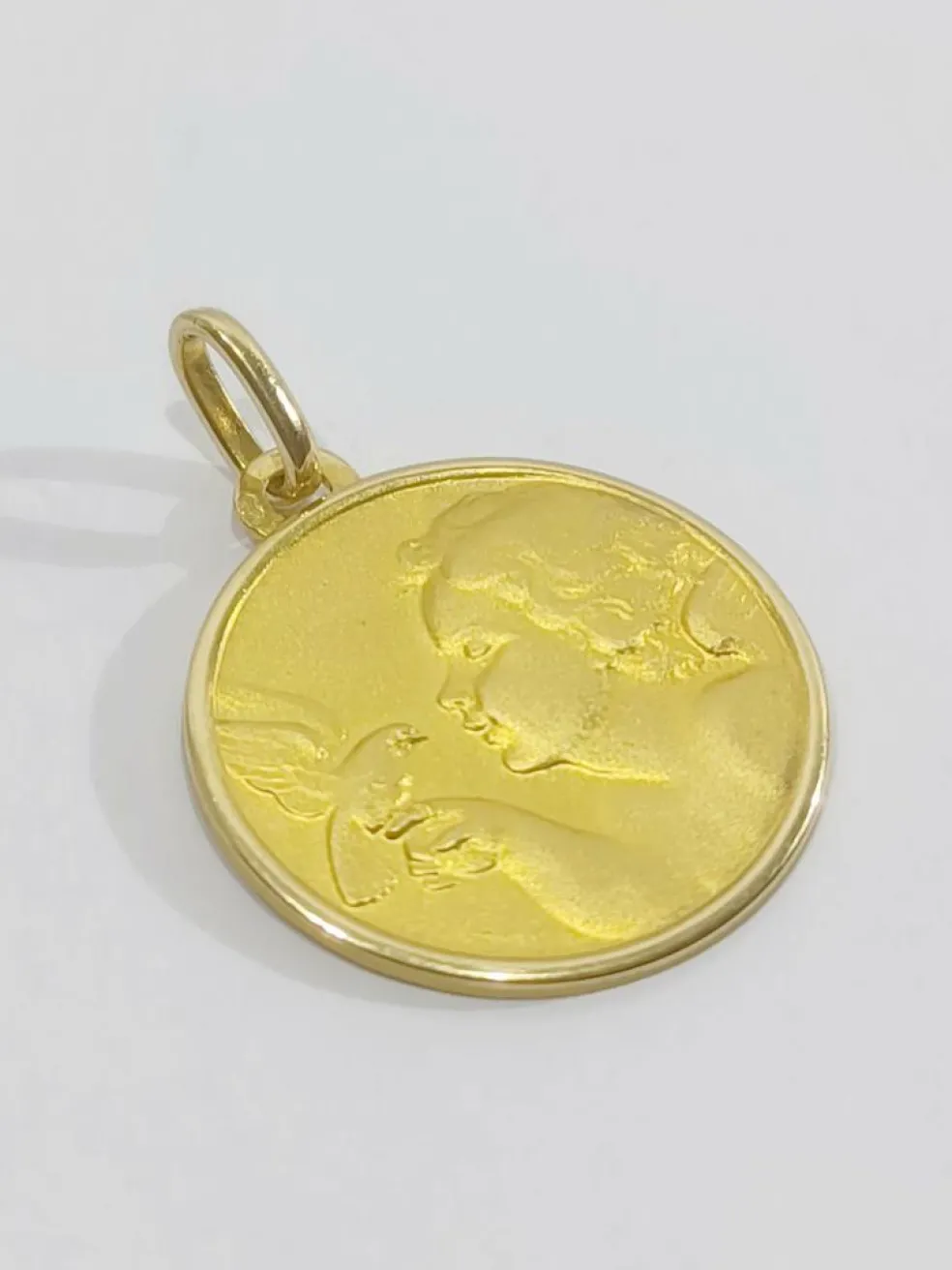 Médaille Ange et Colombe