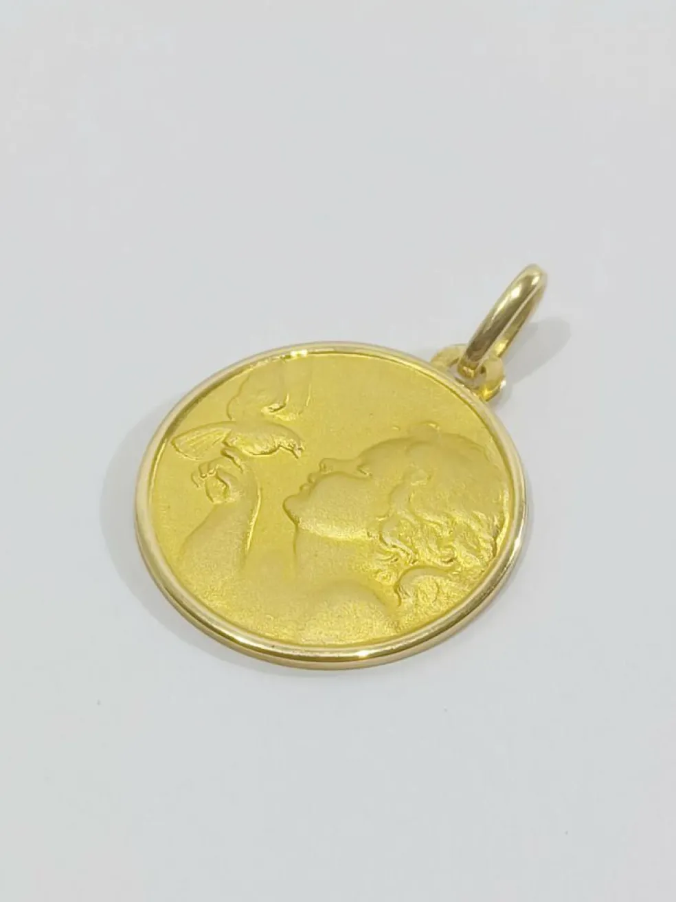 Médaille Ange et Colombe