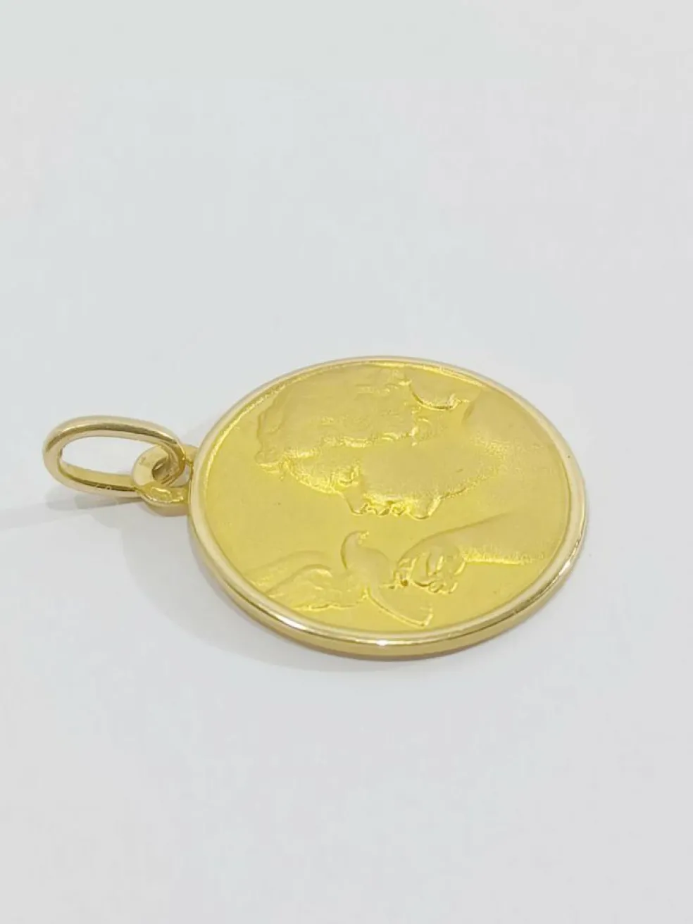 Médaille Ange et Colombe