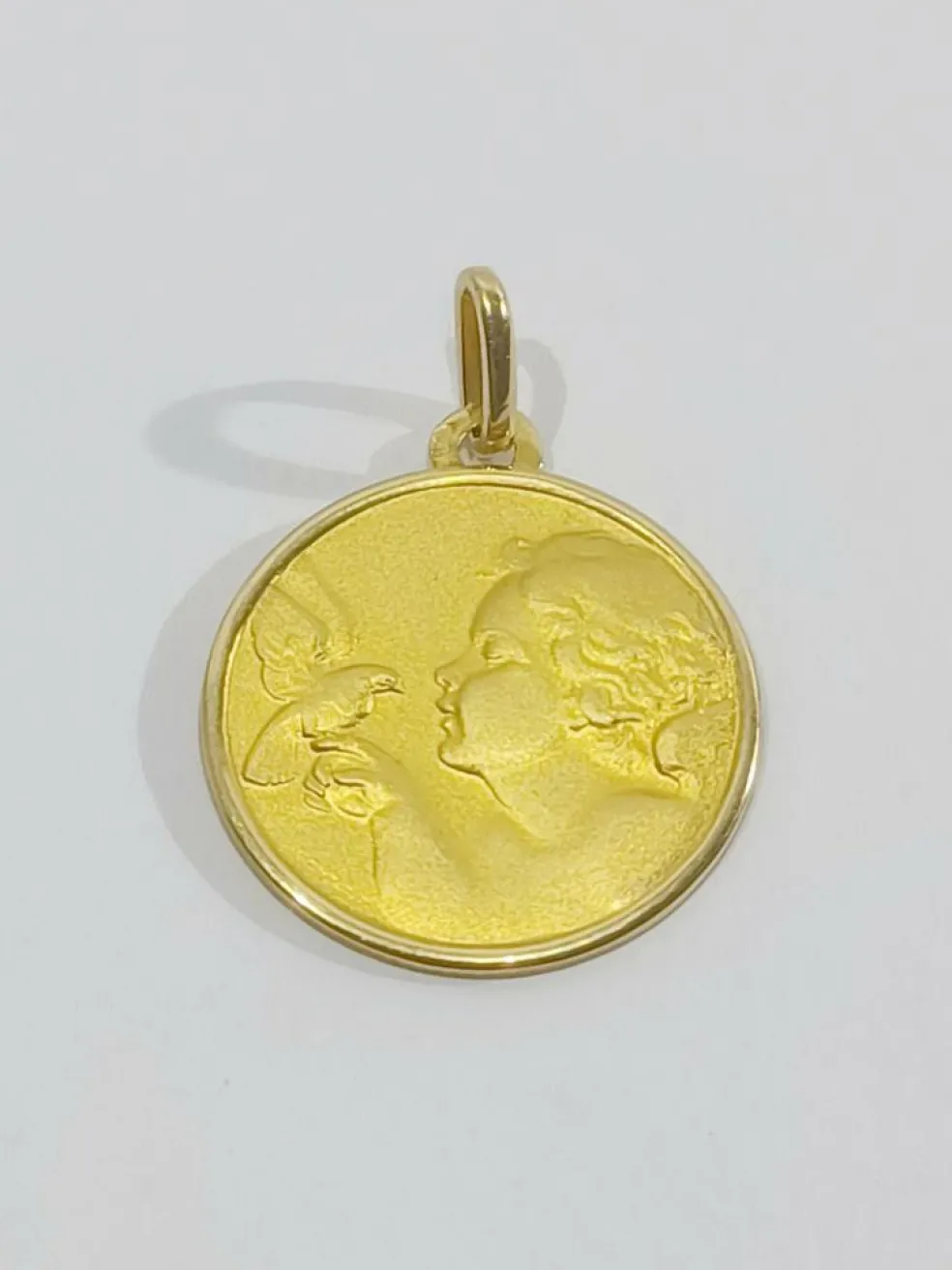 Médaille Ange et Colombe