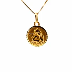 Médaille Ange or jaune