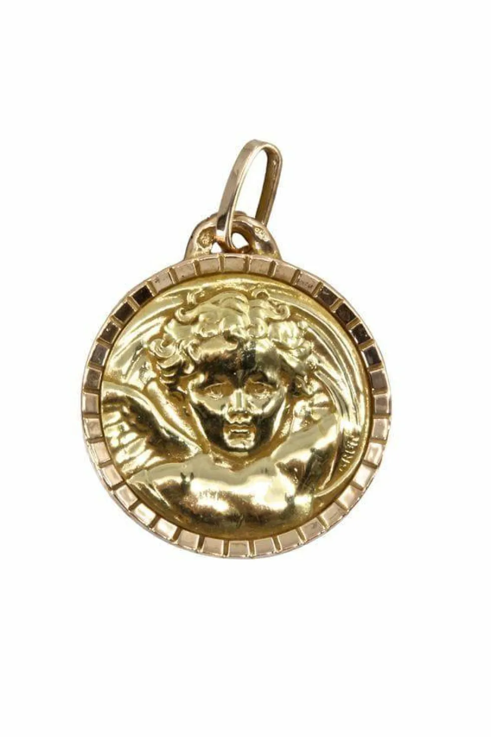 MÉDAILLE ANGE SIGNÉ GRÜN