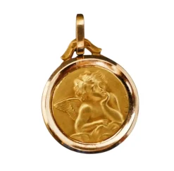 Médaille Ange Signée DROPSY, Or