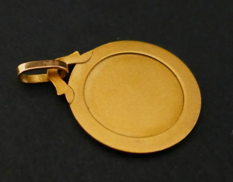 Médaille Ange Signée DROPSY, Or