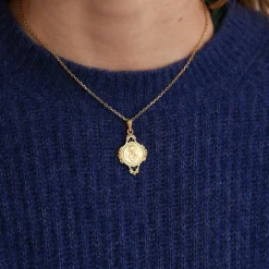 Médaille angelot, époque Art Nouveau