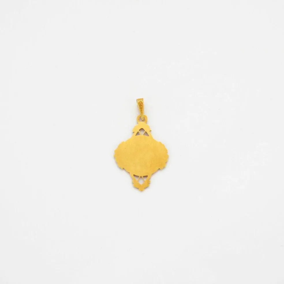 Médaille angelot, époque Art Nouveau