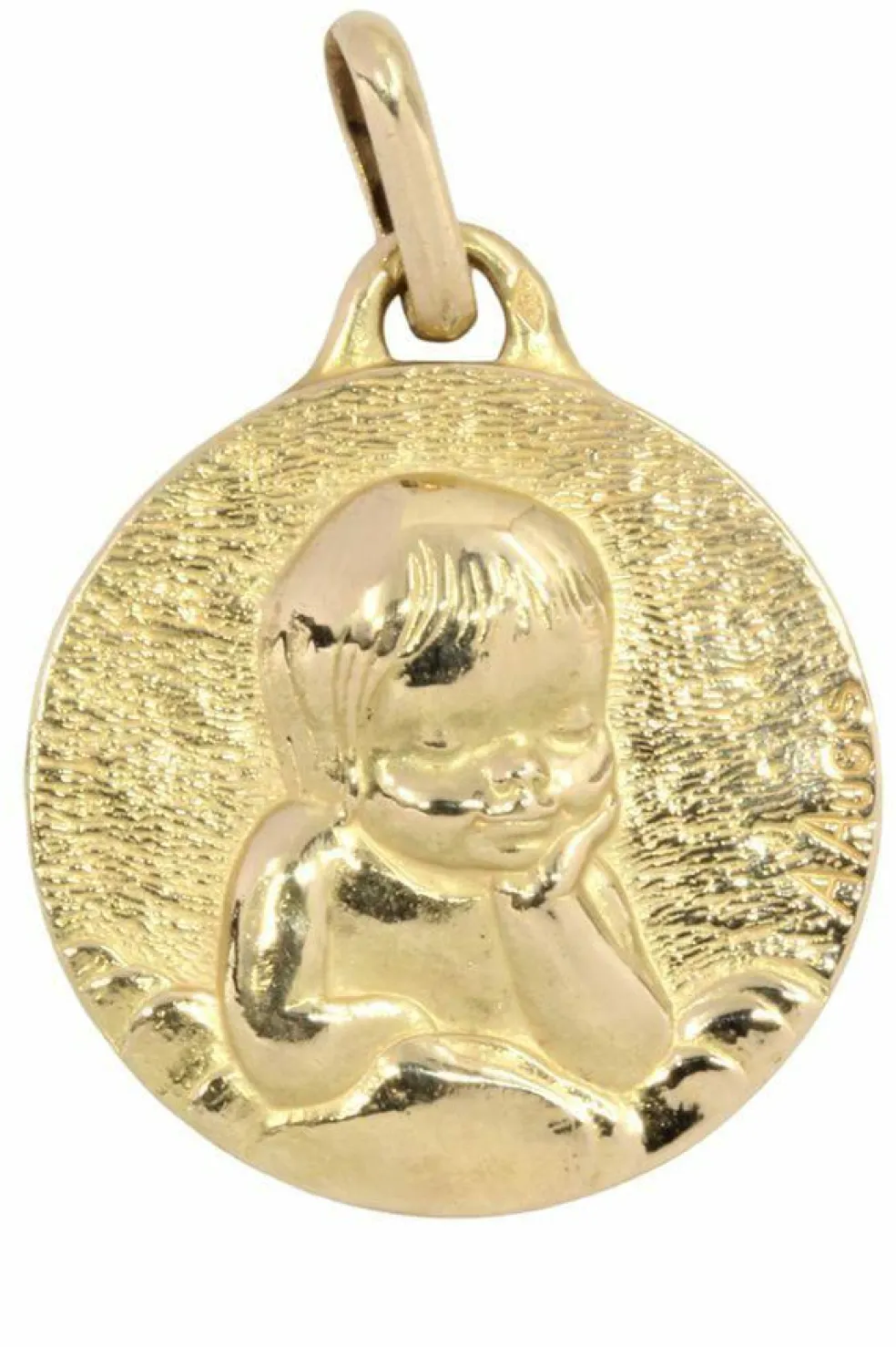 MÉDAILLE ANICENNE CHÉRUBIN SIGNÉE "AUGIS"