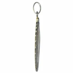 Médaille Art Déco Nacre Diamants Saphirs