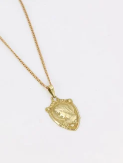 Médaille Art Nouveau Vierge par P. Lasserre