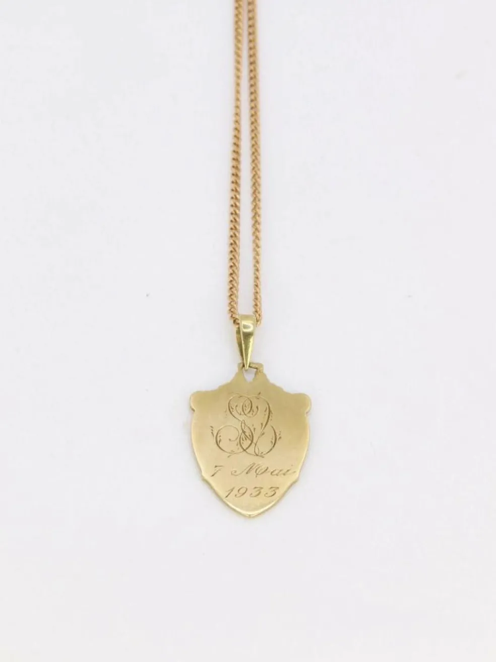 Médaille Art Nouveau Vierge par P. Lasserre