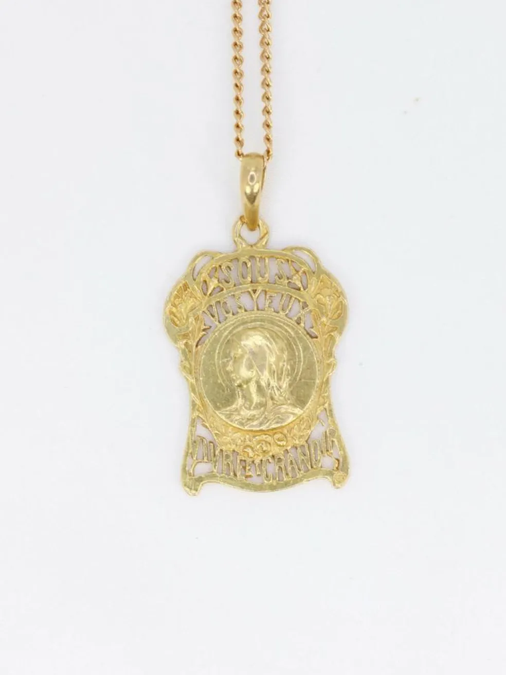 Médaille Art Nouveau Sous vos yeux, vivre et grandir