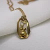 Médaille Art Nouveau/Art Déco Or Jaune Perle Fine