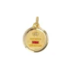 Médaille Augis "L'essentielle" Or jaune Rubis Diamant