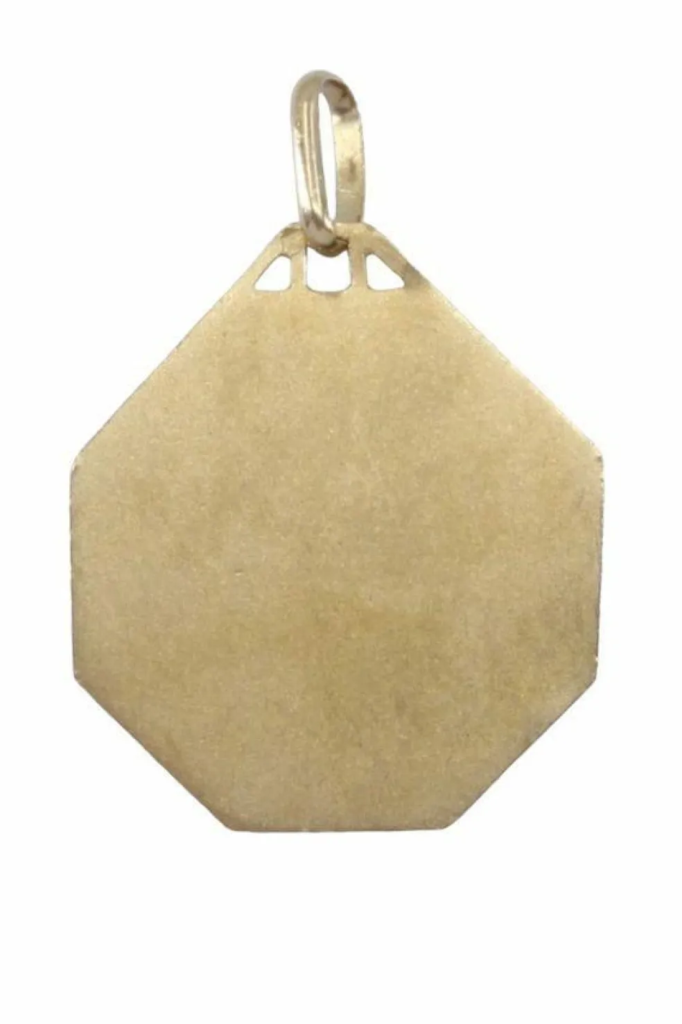 Médaille Christ or jaune Emile Monier