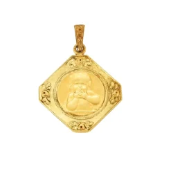 Médaille Chérubin en Or jaune
