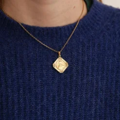 Médaille Chérubin en Or jaune
