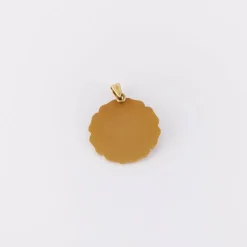 Médaille ciselée Vierge de profil