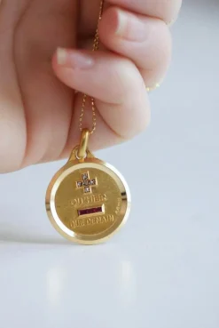 Médaille d'amour A.AUGIS en or jaune