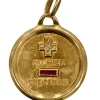 Médaille d'amour or jaune