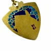Médaille d'Amour- une Chaumière et un Coeur, or et émail