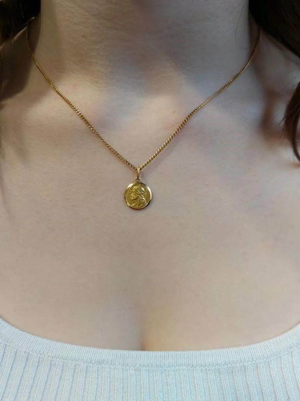 Médaille de Jésus Or jaune
