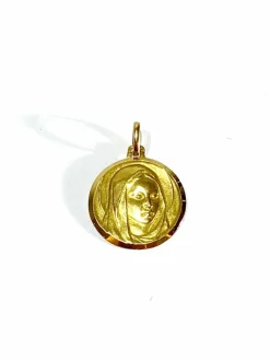 Médaille de la Vierge en or jaune